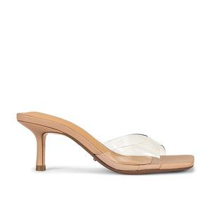 NEW Tony Bianco Alisha Sandal Clear Vinylite Skin Nappa - Size 9 /39 Mule Slide